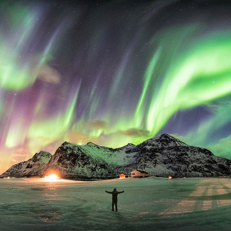 Northern Lights Pictured In Norway, Scandinavia
